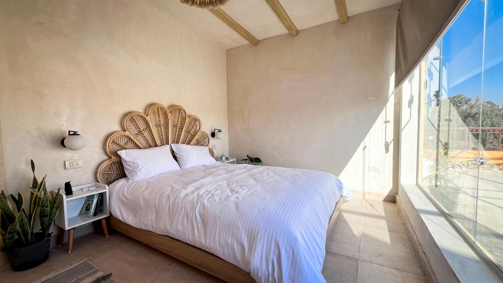 Boho Getaway With Pyramids View & Jacuzzi Διαμέρισμα Giza Εξωτερικό φωτογραφία