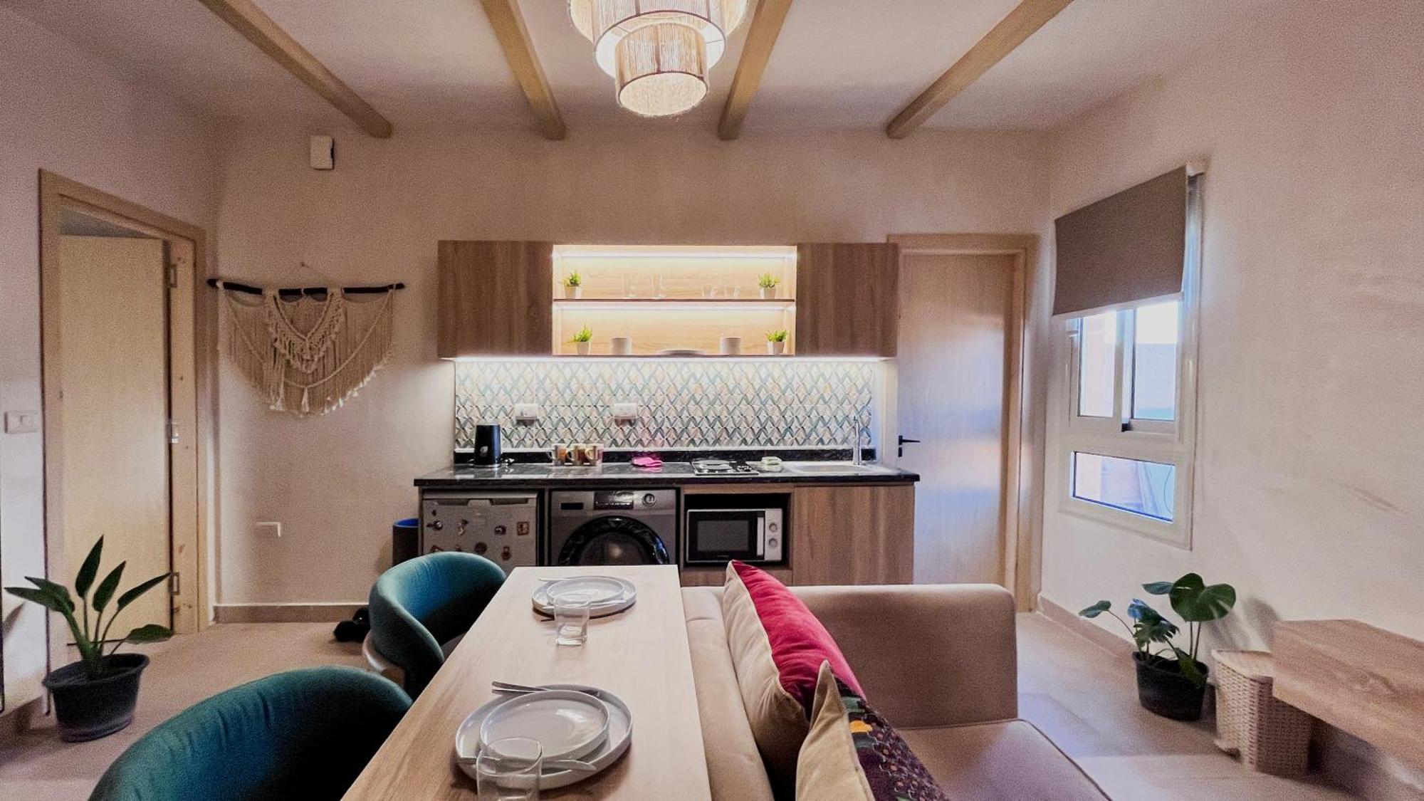 Boho Getaway With Pyramids View & Jacuzzi Διαμέρισμα Giza Εξωτερικό φωτογραφία
